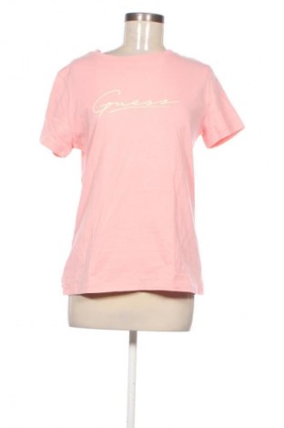 Damski T-shirt Guess, Rozmiar M, Kolor Różowy, Cena 86,99 zł