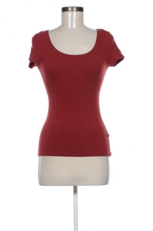 Damski T-shirt H&M, Rozmiar XS, Kolor Czerwony, Cena 46,51 zł