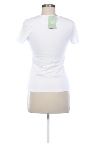 Γυναικείο t-shirt H&M, Μέγεθος S, Χρώμα Λευκό, Τιμή 9,99 €