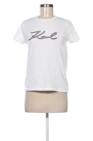 Női póló Karl Lagerfeld, Méret S, Szín Fehér, Ár 16 859 Ft