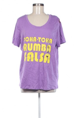 Damen T-Shirt Kiabi, Größe XL, Farbe Lila, Preis € 11,99