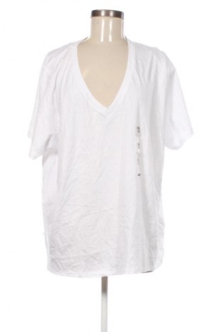 Γυναικείο t-shirt Kiabi, Μέγεθος 3XL, Χρώμα Λευκό, Τιμή 10,99 €