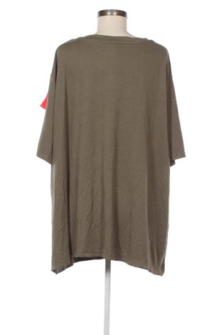 Γυναικείο t-shirt Kiabi, Μέγεθος 4XL, Χρώμα Πράσινο, Τιμή 10,99 €