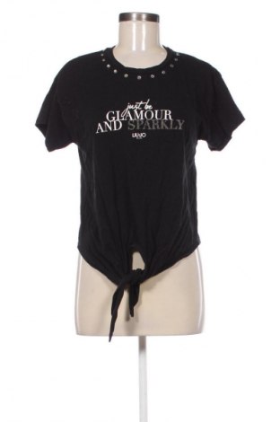 Dámské tričko Liu Jo, Velikost S, Barva Černá, Cena  794,00 Kč