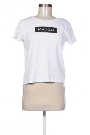 Дамска тениска Mango, Размер L, Цвят Бял, Цена 6,00 €