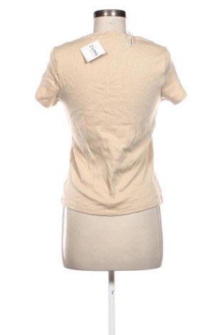 Γυναικείο t-shirt Monki, Μέγεθος M, Χρώμα  Μπέζ, Τιμή 6,00 €