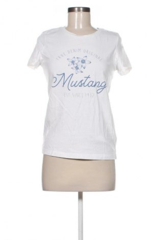 Дамска тениска Mustang, Размер S, Цвят Бял, Цена 9,00 €