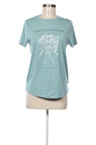 Damen T-Shirt Q/S by S.Oliver, Größe M, Farbe Blau, Preis 7,99 €