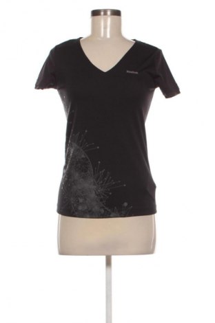 Γυναικείο t-shirt Reebok, Μέγεθος XS, Χρώμα Μαύρο, Τιμή 8,99 €