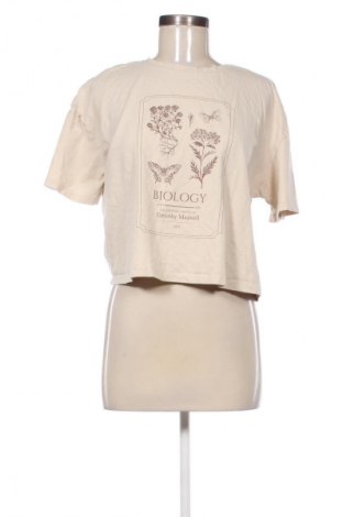 Γυναικείο t-shirt Reserved, Μέγεθος L, Χρώμα  Μπέζ, Τιμή 9,00 €