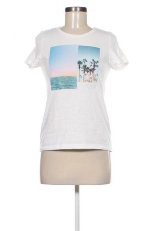 Γυναικείο t-shirt S.Oliver, Μέγεθος XS, Χρώμα Λευκό, Τιμή 6,99 €