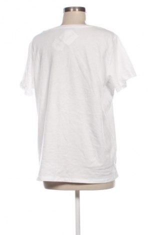 Damski T-shirt Sinsay, Rozmiar XXL, Kolor Biały, Cena 77,00 zł