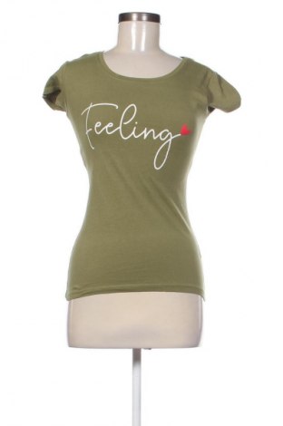 Dámské tričko Sinsay, Velikost XS, Barva Zelená, Cena  303,00 Kč