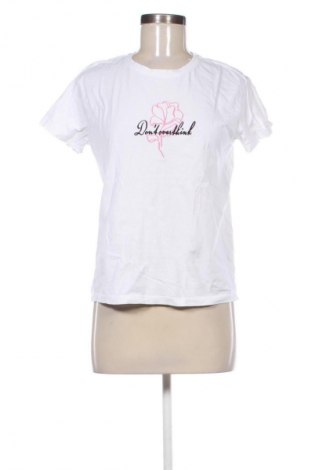 Tricou de femei Sinsay, Mărime XS, Culoare Alb, Preț 46,92 Lei