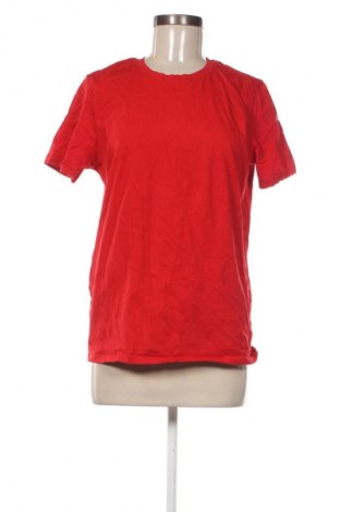 Damen T-Shirt Stradivarius, Größe L, Farbe Rot, Preis € 9,99
