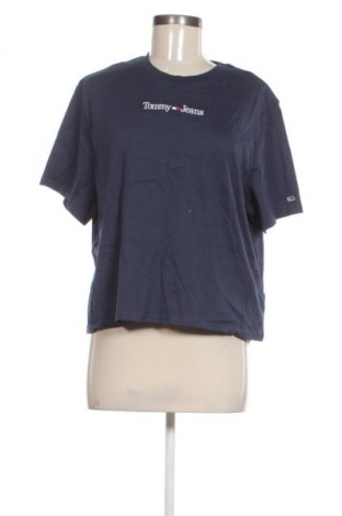 Damski T-shirt Tommy Hilfiger, Rozmiar XL, Kolor Niebieski, Cena 93,54 zł