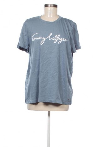 Damen T-Shirt Tommy Hilfiger, Größe XXL, Farbe Blau, Preis 26,99 €