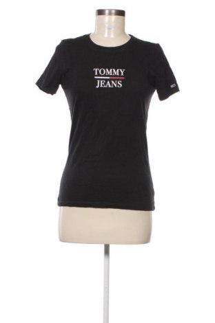 Γυναικείο t-shirt Tommy Jeans, Μέγεθος M, Χρώμα Μαύρο, Τιμή 19,99 €