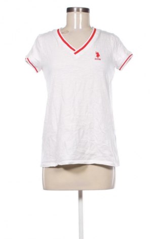 Női póló U.S. Polo Assn., Méret S, Szín Fehér, Ár 5 707 Ft