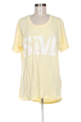 Γυναικείο t-shirt Ulla Popken, Μέγεθος L, Χρώμα Κίτρινο, Τιμή 12,99 €