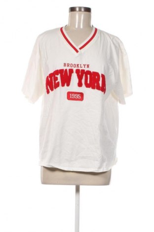 Γυναικείο t-shirt Unbranded, Μέγεθος L, Χρώμα Λευκό, Τιμή 7,99 €
