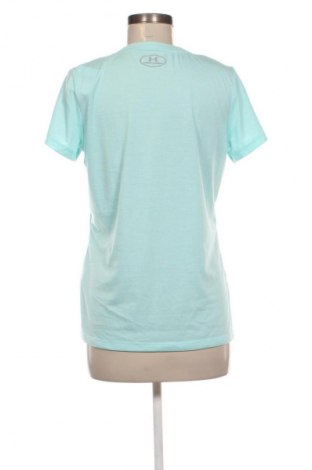 Γυναικείο t-shirt Under Armour, Μέγεθος M, Χρώμα Μπλέ, Τιμή 14,99 €