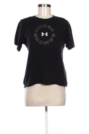 Γυναικείο t-shirt Under Armour, Μέγεθος S, Χρώμα Μπλέ, Τιμή 13,79 €