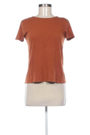 Damski T-shirt Zara, Rozmiar S, Kolor Brązowy, Cena 30,00 zł