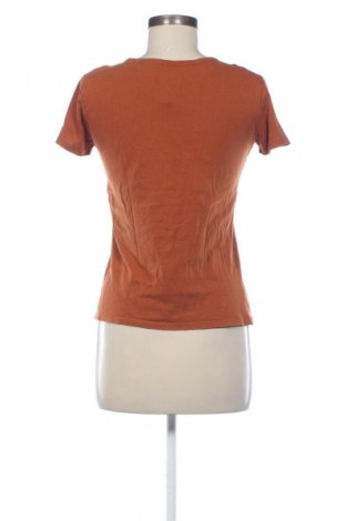 Damski T-shirt Zara, Rozmiar S, Kolor Brązowy, Cena 30,00 zł