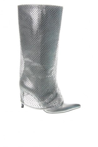 Дамски боти Bershka, Размер 39, Цвят Сребрист, Цена 46,63 €