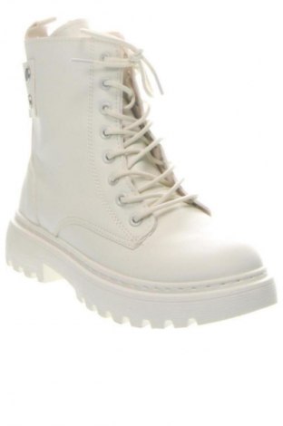 Γυναικεία μποτάκια Musk, Μέγεθος 40, Χρώμα Εκρού, Τιμή 60,99 €