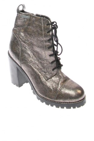 Γυναικεία μποτάκια Pepe Jeans, Μέγεθος 38, Χρώμα Χρυσαφί, Τιμή 90,54 €
