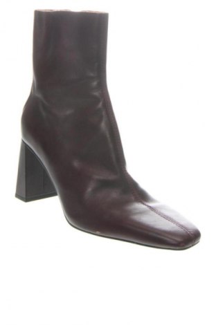 Dámské poltopánky Zara, Veľkosť 38, Farba Červená, Cena  58,00 €