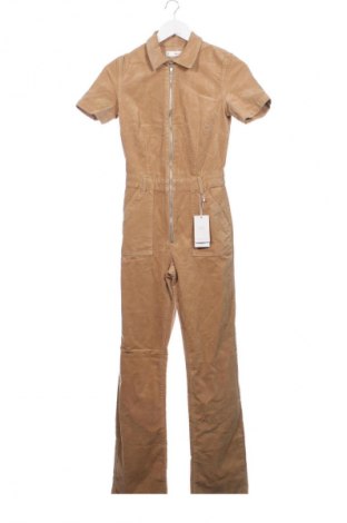 Salopetă lungă de damă Mango, Mărime XXS, Culoare Bej, Preț 248,00 Lei