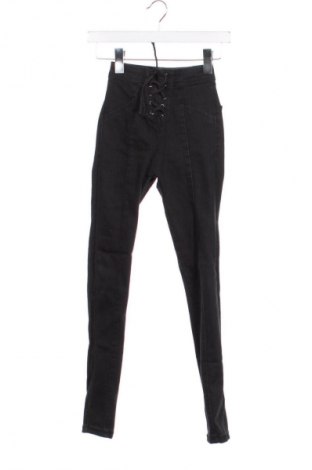 Blugi de femei Bershka, Mărime XXS, Culoare Gri, Preț 78,20 Lei