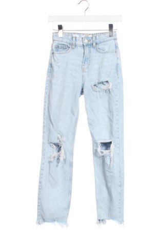 Дамски дънки Bershka, Размер XXS, Цвят Син, Цена 7,66 €