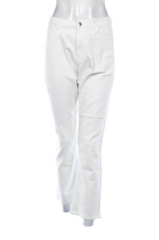 Γυναικείο Τζίν Denim 1982, Μέγεθος XL, Χρώμα Λευκό, Τιμή 15,00 €