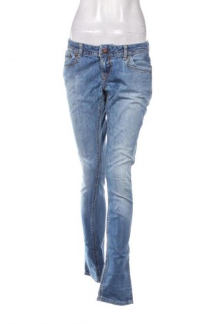 Blugi de femei Fishbone, Mărime M, Culoare Albastru, Preț 77,00 Lei