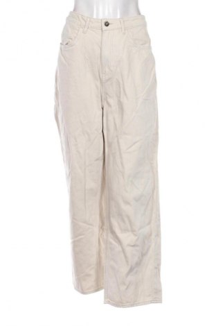 Дамски дънки H&M Divided, Размер L, Цвят Екрю, Цена 11,24 €