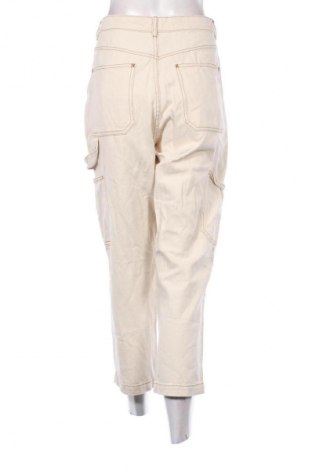 Damskie jeansy H&M Divided, Rozmiar L, Kolor Beżowy, Cena 53,99 zł