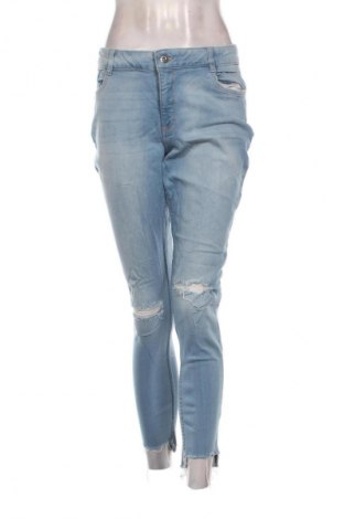 Дамски дънки H&M Divided, Размер XL, Цвят Син, Цена 10,73 €