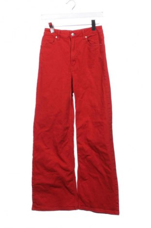 Dámské džíny  H&M Divided, Velikost S, Barva Červená, Cena  420,00 Kč