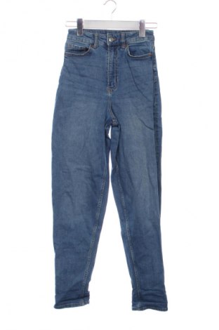 Damskie jeansy H&M Divided, Rozmiar XXS, Kolor Niebieski, Cena 80,38 zł