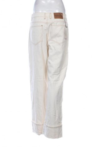 Blugi de femei SHEIN, Mărime M, Culoare Ecru, Preț 77,99 Lei