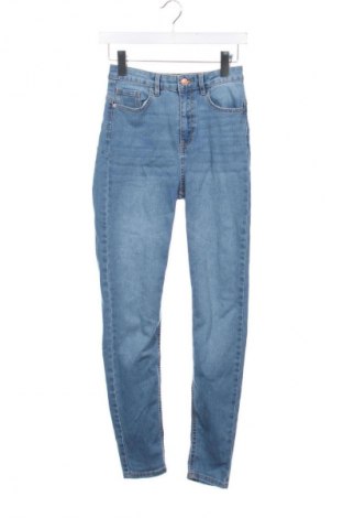 Dámské džíny  Sinsay, Velikost XS, Barva Modrá, Cena  425,00 Kč