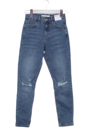 Γυναικείο Τζίν Topshop, Μέγεθος XS, Χρώμα Μπλέ, Τιμή 47,59 €