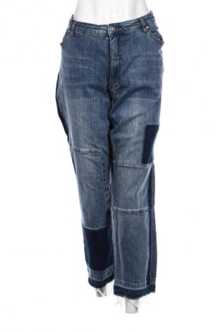 Blugi de femei Ulla Popken, Mărime 3XL, Culoare Albastru, Preț 108,96 Lei