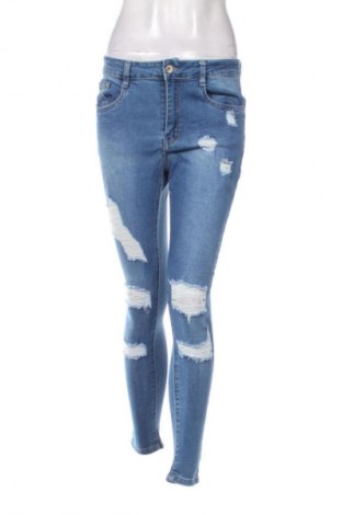 Damskie jeansy Unbranded, Rozmiar L, Kolor Niebieski, Cena 79,00 zł