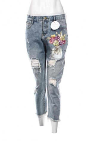 Дамски дънки Unbranded, Размер M, Цвят Син, Цена 15,05 €