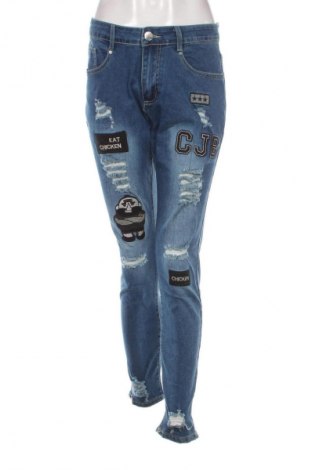 Damskie jeansy Unbranded, Rozmiar L, Kolor Niebieski, Cena 49,99 zł